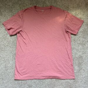 Uniqlo Men's Pink Mauve Short Sleeve T-Shirt Size XLarge